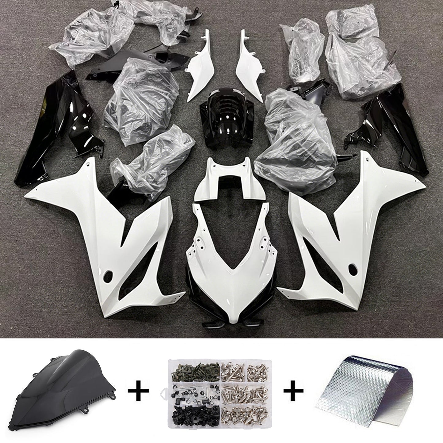 Kit di carene in plastica ABS stampate a iniezione per Honda CBR650R 2019-2020