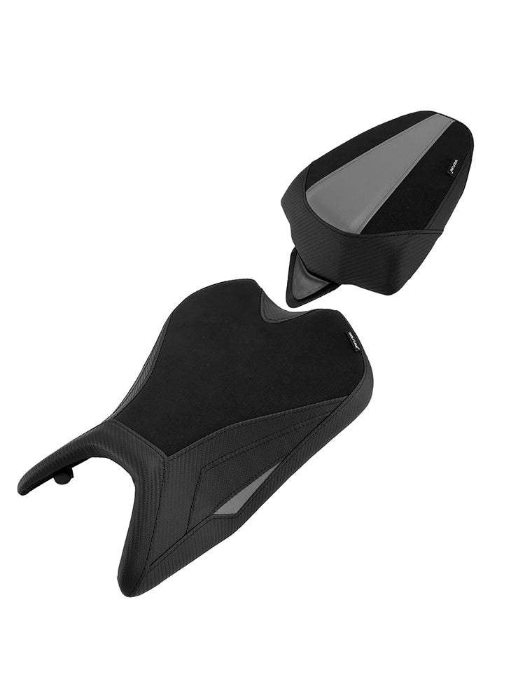 2024-2025 Per Aprilia Rs457 Rs 457 Parte anteriore inferiore con sedile posteriore conducente passeggero grigio