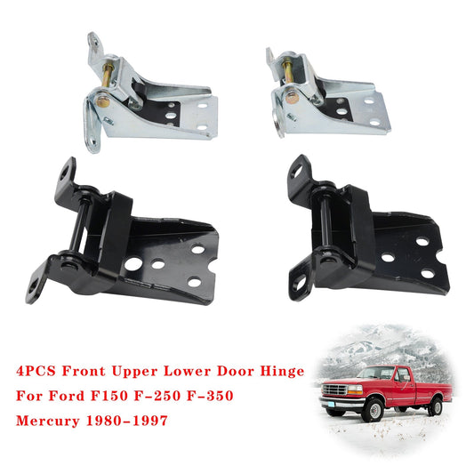 Cerniera porta superiore e inferiore Ford Bronco 1980-1996 4 pezzi Cerniera porta anteriore superiore inferiore 925-066