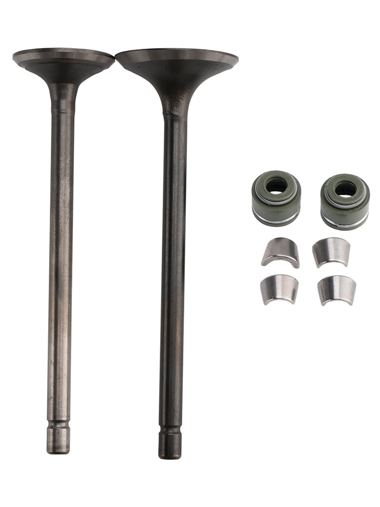 Kit valvole di aspirazione e scarico per Honda CB125S CB125J 76-79, CG125 80-81, XL125 76-78