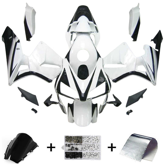 Kit carenatura per carrozzeria addominali di plastica per Honda CBR600RR 2003-2004 F5