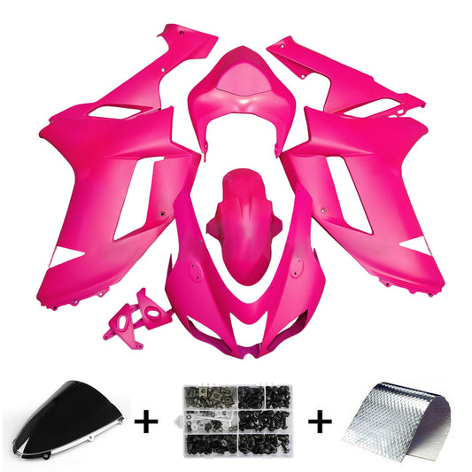 Kit carenatura iniezione in plastica ABS adatto per Kawasaki ZX6R 636 2007-2008