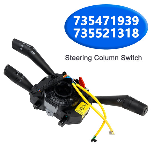Interruttore piantone sterzo completo per Fiat Punto Evo Abarth 735471939 735521318