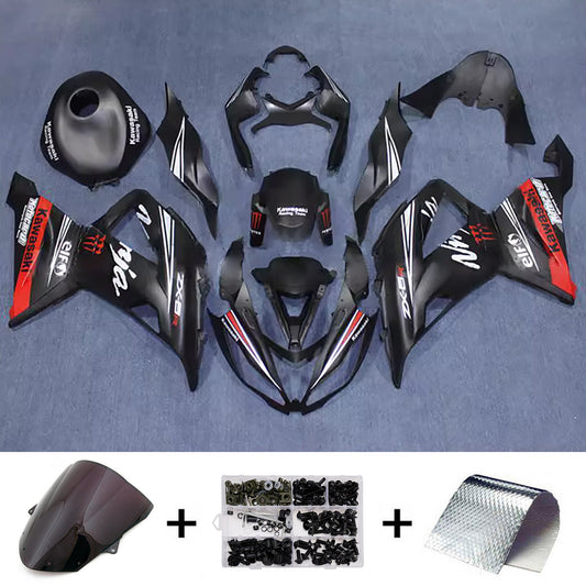 Kit carenatura iniezione in plastica ABS adatto per Kawasaki ZX6R 636 2013-2018