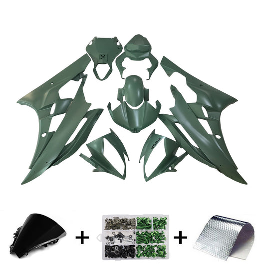 Kit carenatura iniezione plastica ABS per Yamaha YZFR6 YZF-R6 2006-2007