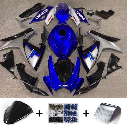 Kit carenatura iniezione plastica ABS per Suzuki GSXR 600/750 2006-2007 K6