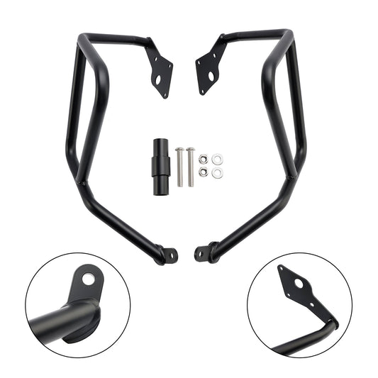 Barra di protezione superiore per telaio di protezione motore Honda NX400 2024, argento