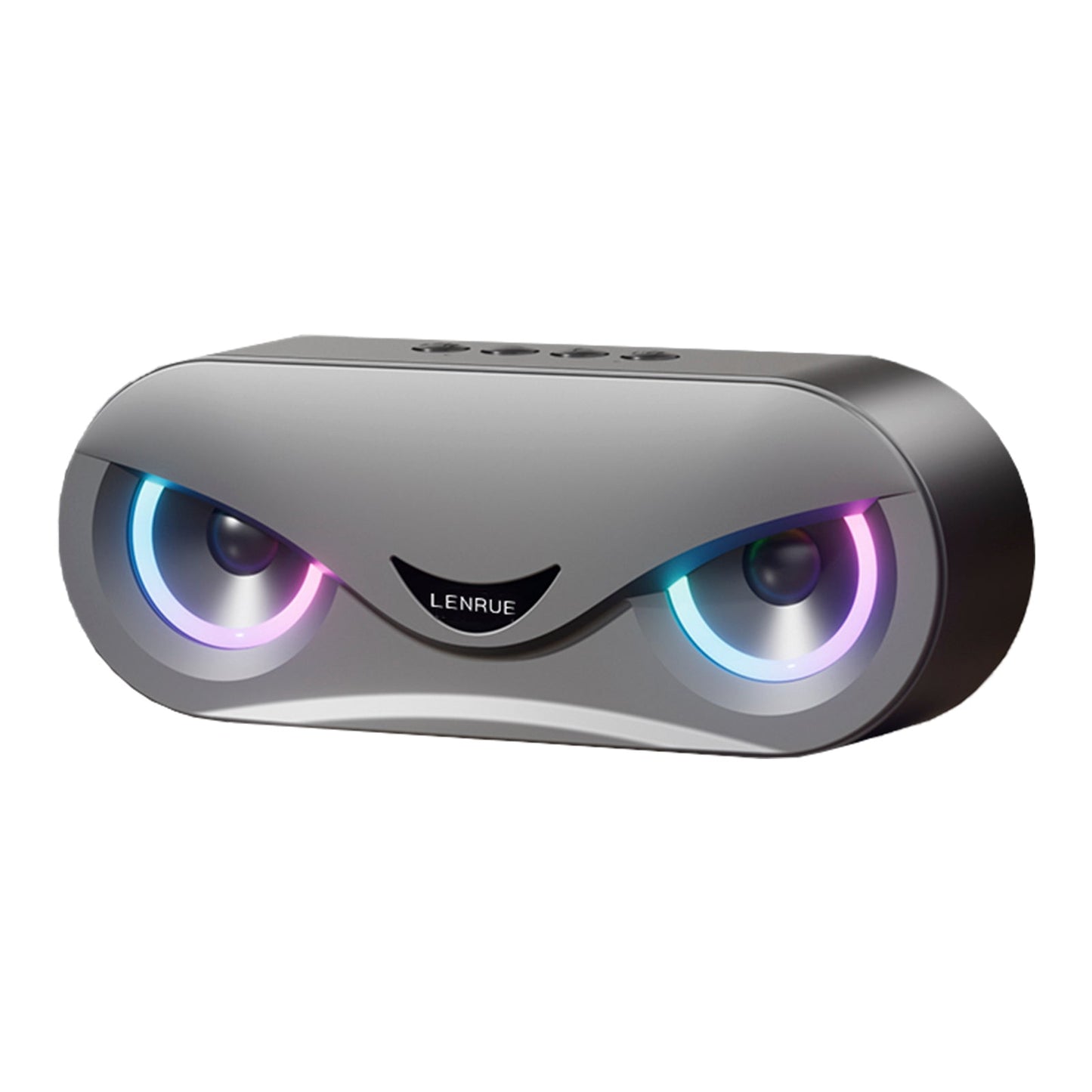 Altoparlante Bluetooth wireless intelligente M6, altoparlante portatile per gaming con luce pulsante accattivante.