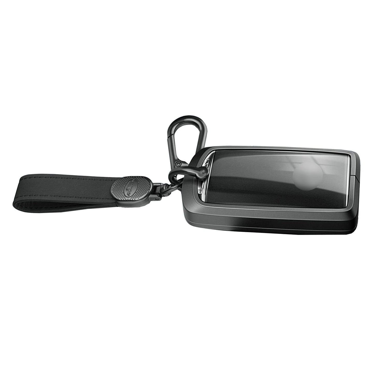 Custodia per chiave auto in TPU nero in lega di alluminio con fibbia per Mazda CX-4 CX-5