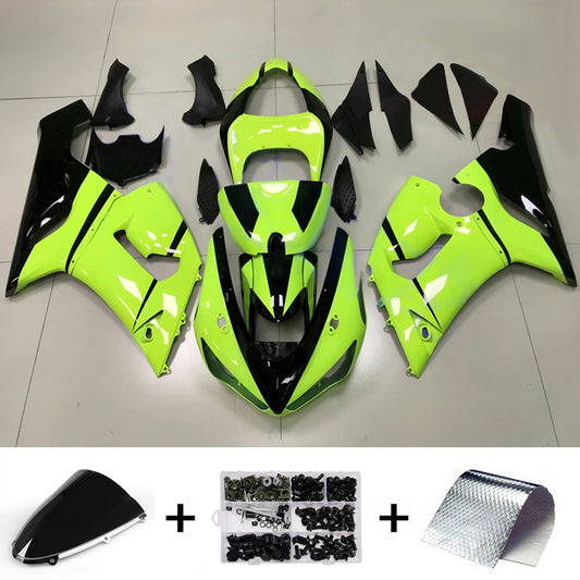 Kit carenatura iniezione in plastica ABS adatto per Kawasaki ZX6R 636 2005-2006