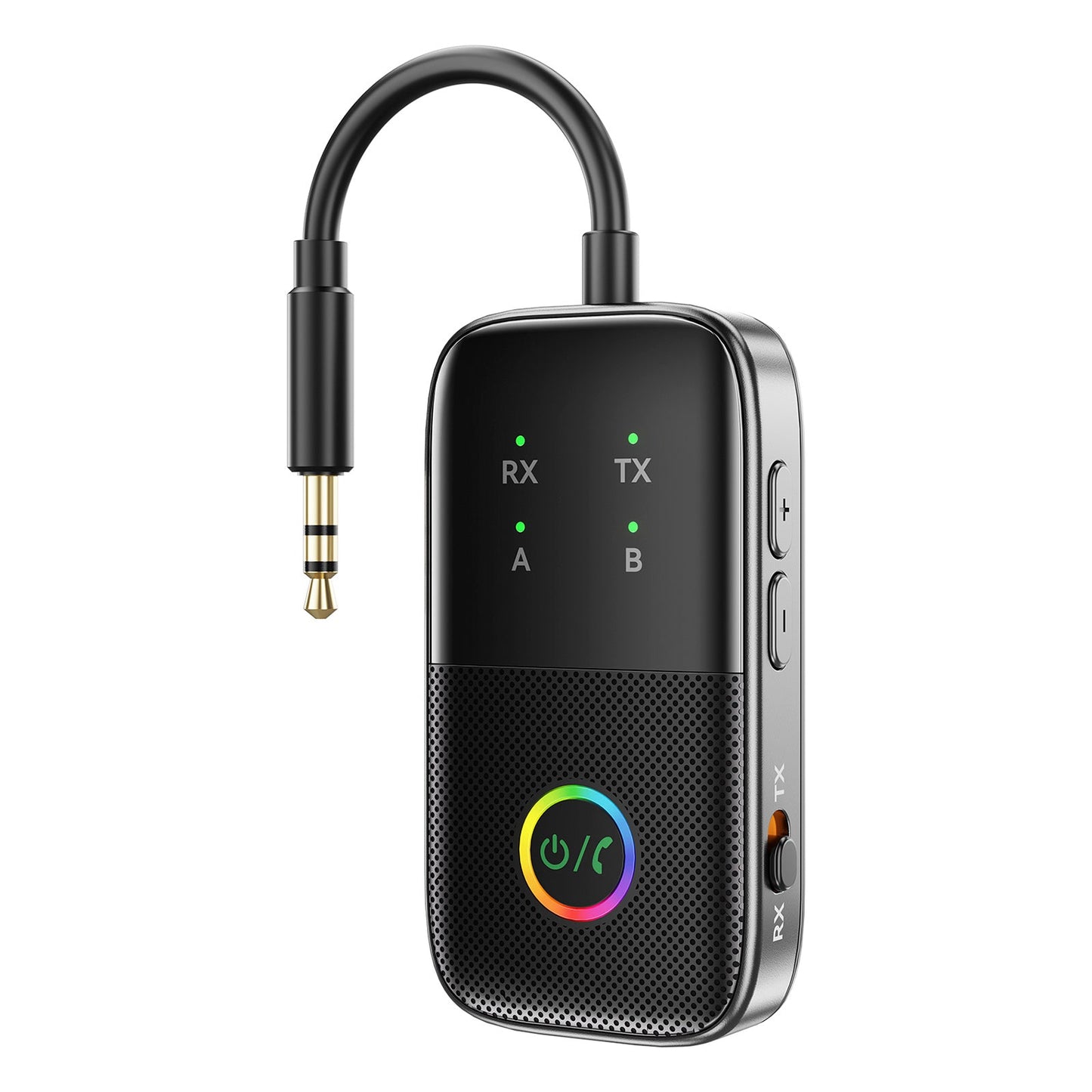 Ricevitore trasmettitore Bluetooth due in uno AUX Adattatore vivavoce per auto due a due
