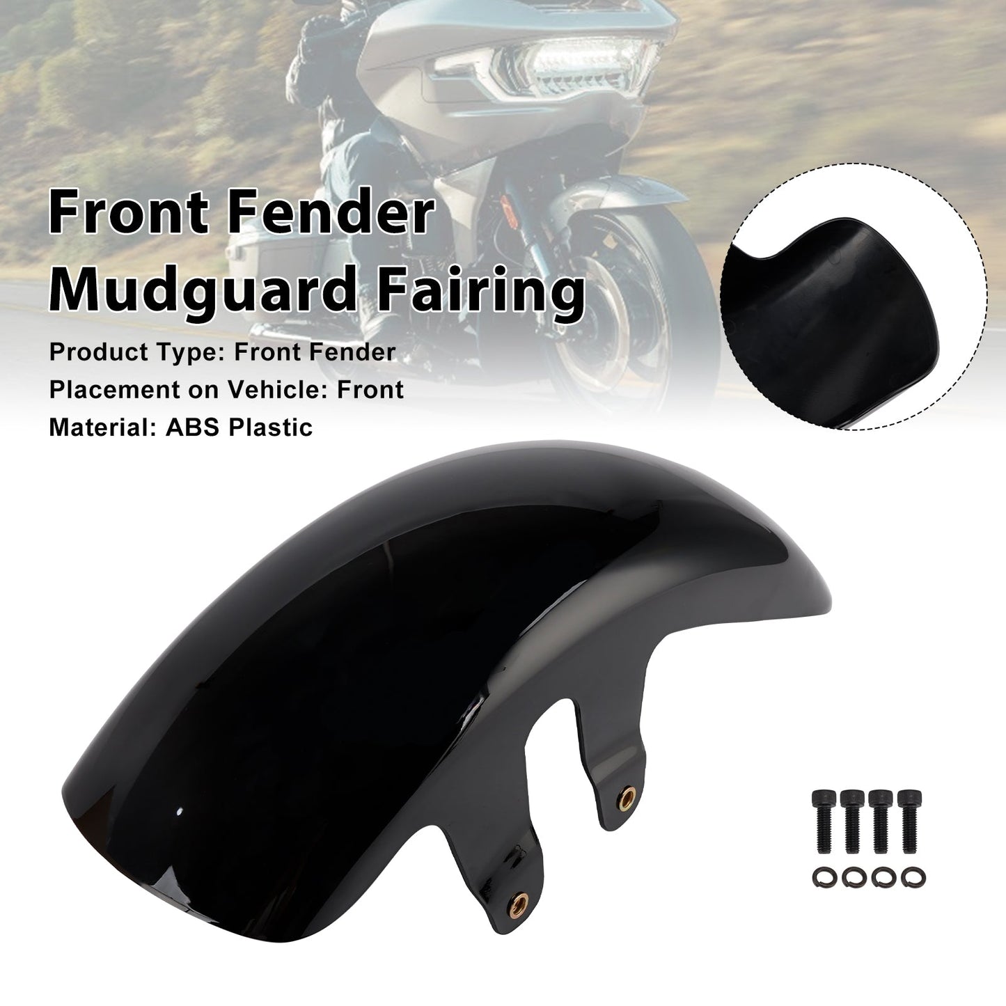 Carenatura parafango anteriore Touring CVO Road Glide / Street Glide 2023-2025