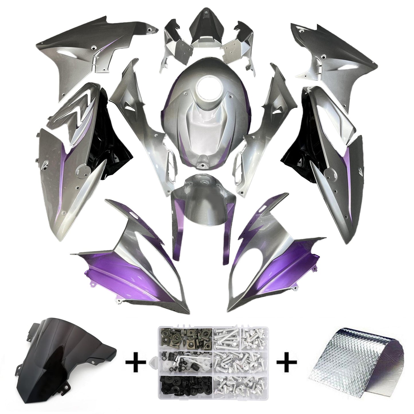 Kit carenatura iniezione BMW S1000RR 2017-2018 Carrozzeria plastica ABS