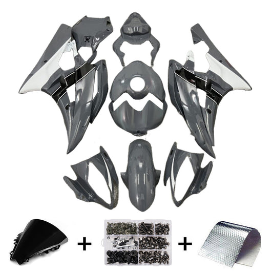 Kit carenatura iniezione plastica ABS per Yamaha YZFR6 YZF-R6 2006-2007