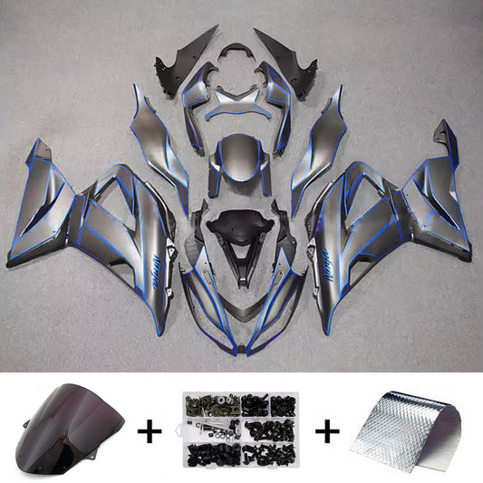 Kit carenatura iniezione in plastica ABS adatto per Kawasaki ZX6R 636 2013-2018