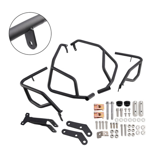 Barra di protezione motore per Honda XL750 Transalp 2023-2024, protezione telaio paraurti, argento