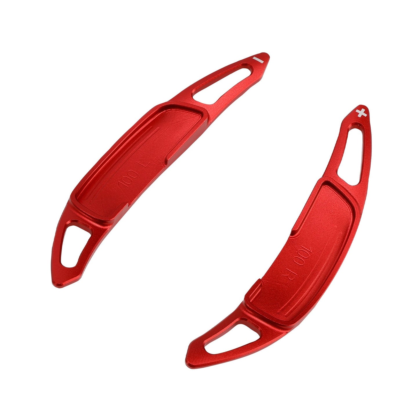 Palette del cambio al volante per Renault Arkana 2021-24 in alluminio rosso