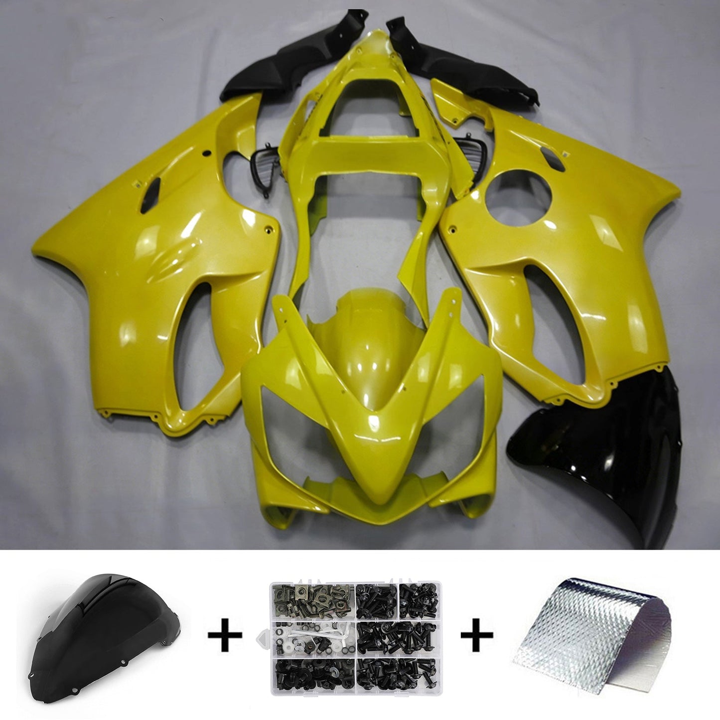 Kit di carene in plastica ABS stampate a iniezione per Honda CBR600 F4i 2001-2003