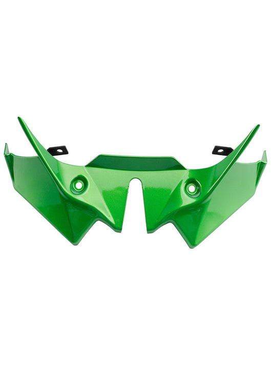 Carenatura di estensione spoiler anteriore per Kawasaki Z650 2021-2024, verde scuro