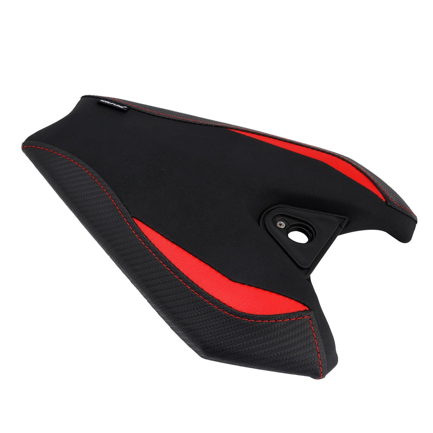 2014-2025 Per Kawasaki Z1000 Cuscino sedile passeggero posteriore Pilone Verde piatto2 24 Rosso