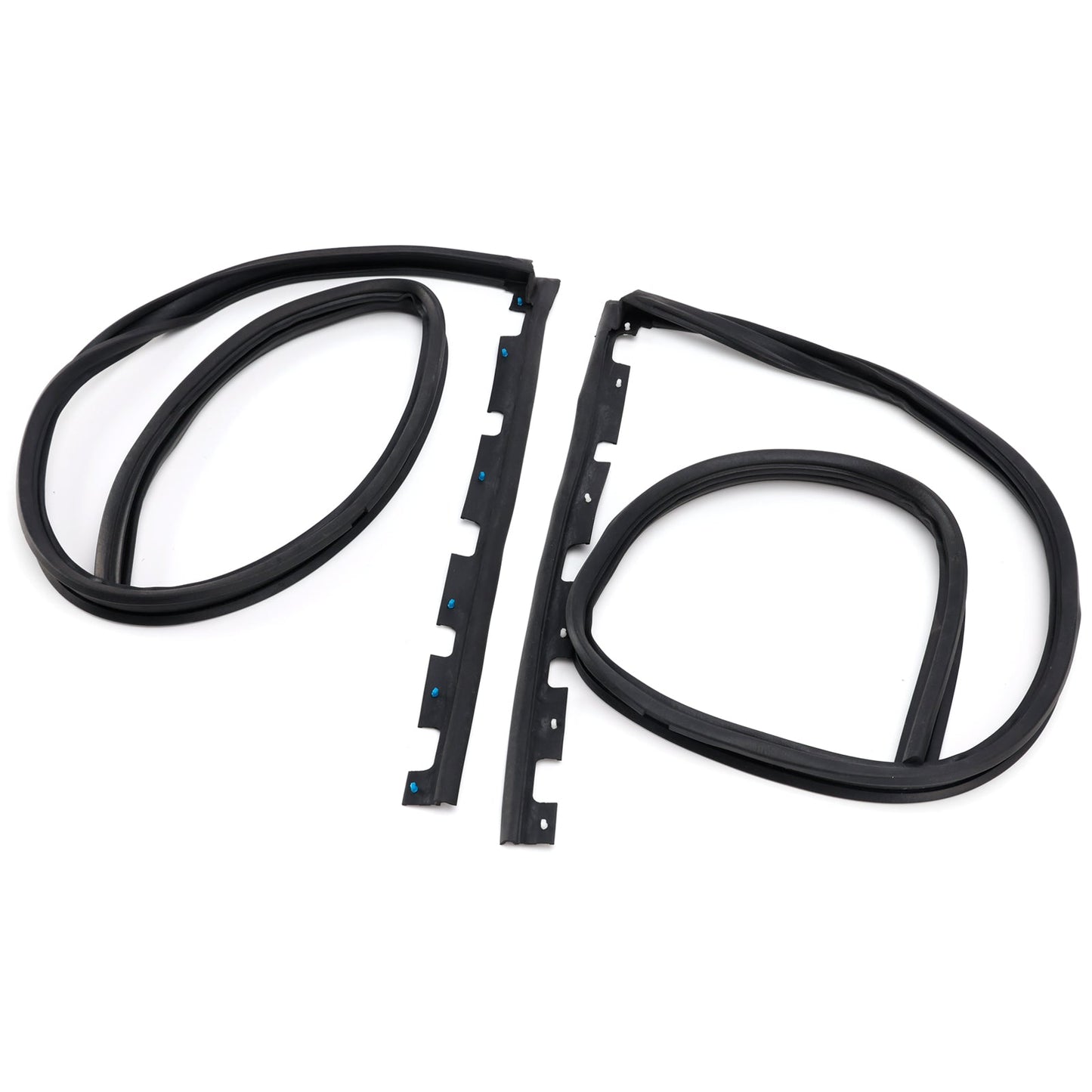 Set di 2 guarnizioni in gomma per portiere anteriori per Honda Civic 2 porte 3 porte 1992-1995 EG6 EG4