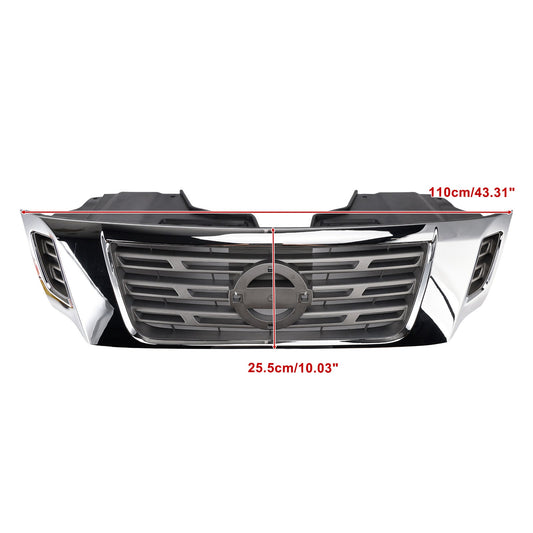 Griglia paraurti anteriore cromata D23 per Nissan Navara NP300 2015-2020