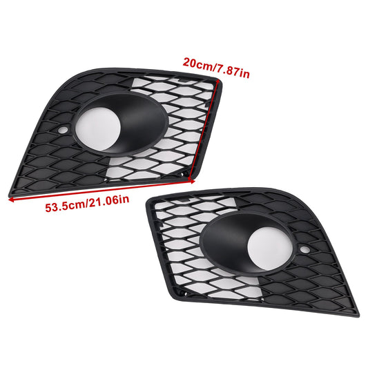 Griglia di copertura fendinebbia paraurti anteriore 2 pezzi adatta per Seat Leon Cupra 2005-2012