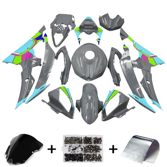 Kit carenatura iniezione plastica ABS per Yamaha YZFR6 YZF-R6 2008-2016