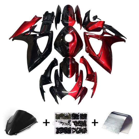 Kit carenatura iniezione plastica ABS per Suzuki GSXR 600/750 2006-2007 K6