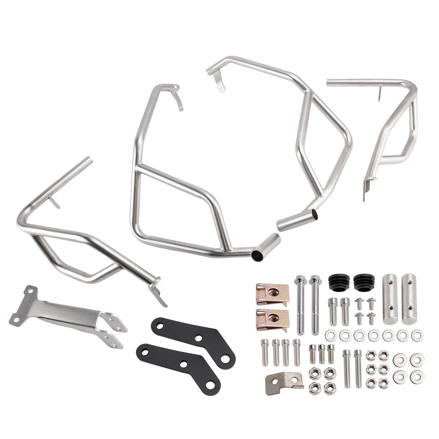 Barra di protezione motore per Honda XL750 Transalp 2023-2024, protezione telaio paraurti, argento