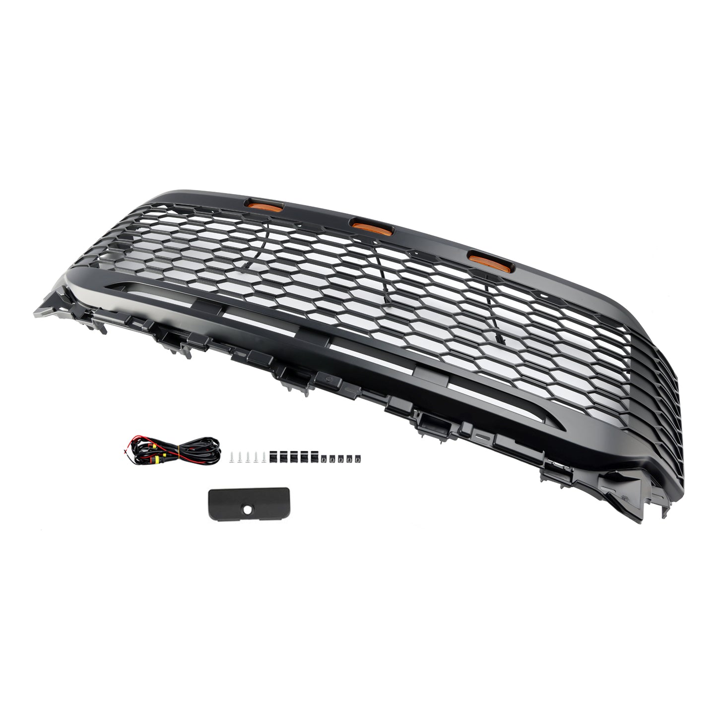 2021-2023 Ford F150 Raptor Griglia ABS anteriore paraurti a nido di miele W / LED