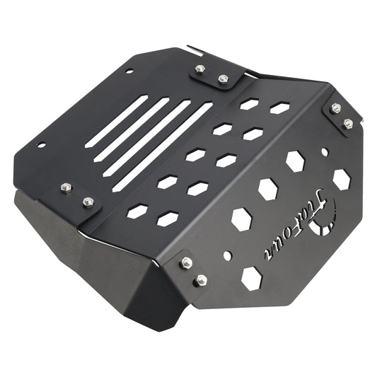 Piastra paramotore di protezione motore nera per Honda CT125 Trail 125 2020-2024