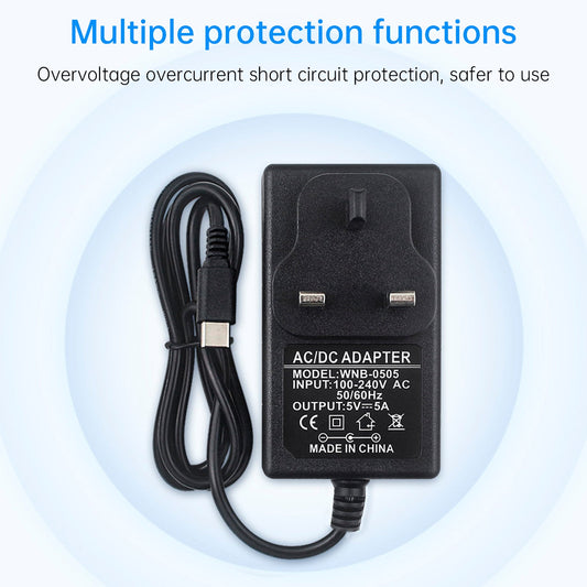 Adattatore di alimentazione Orange Pi 5Pro Tipo-C 5V5A Alimentatore OrangePi 5MAX/CM5 Spina USA