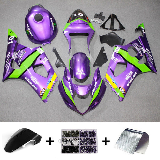 Kit carenatura iniezione plastica ABS per Suzuki GSXR1000 2003-2004 K3
