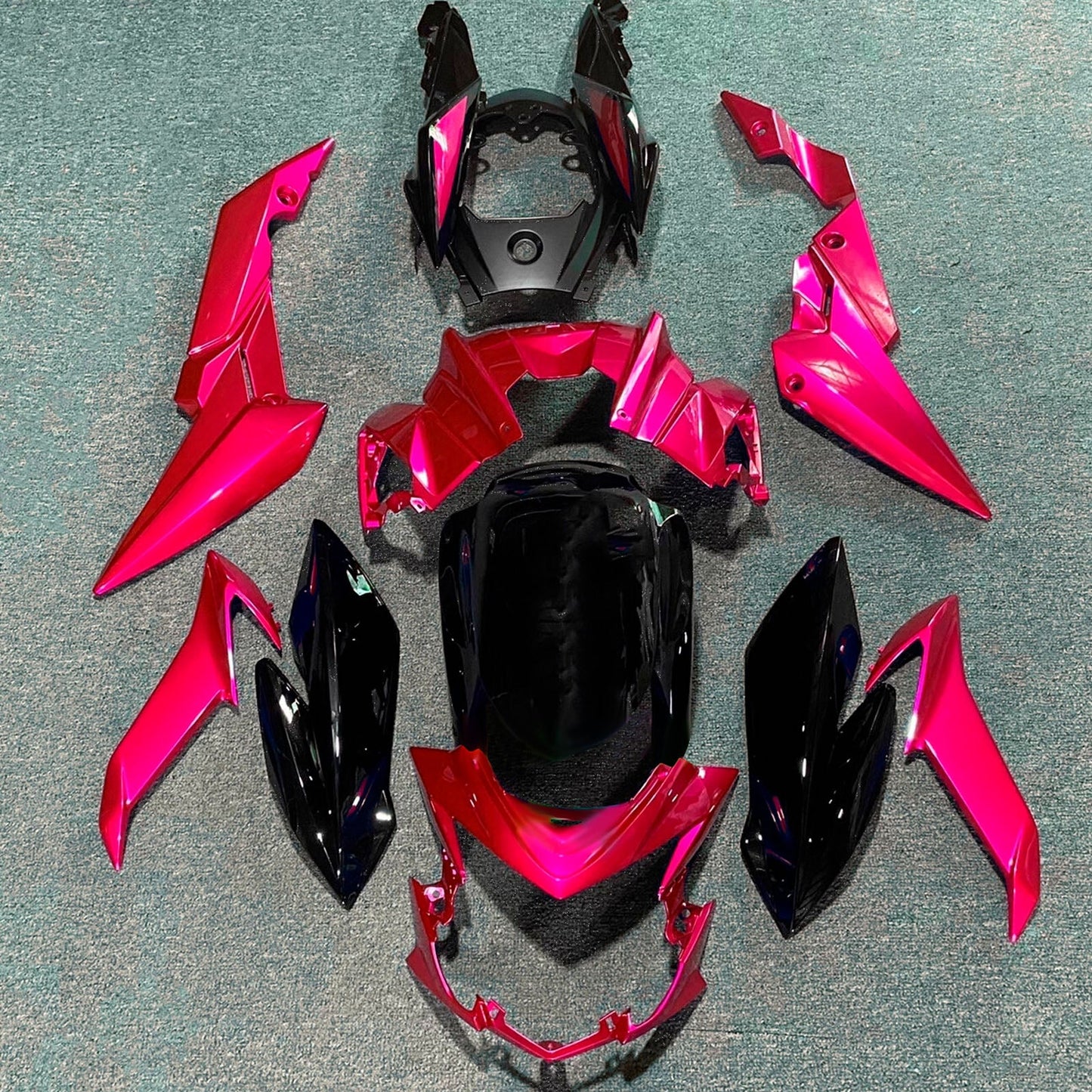 Kit carenatura iniezione in plastica ABS per Suzuki GSX-S 750 2017-2022