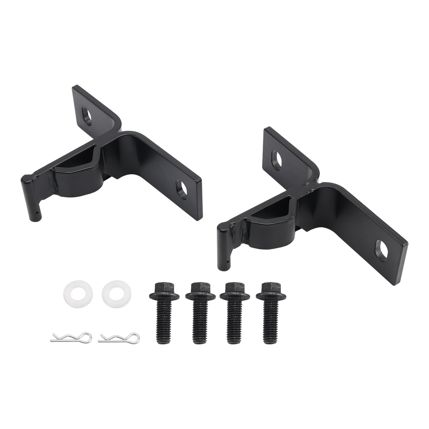 Staffe di montaggio per sedili posteriori pieghevoli/ribaltabili per Jeep Wrangler YJ 1987-1995 e CJ 1976-1986