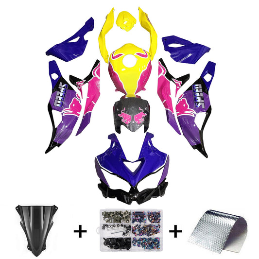 Kit carenatura iniezione adatto per Kawasaki Ninja ZX-25R ZX-4R ZX-4RR 2019-2026