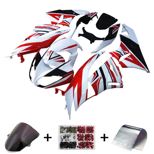 Kit carenatura iniezione in plastica ABS adatto per Kawasaki ZX6R 636 2009-2012