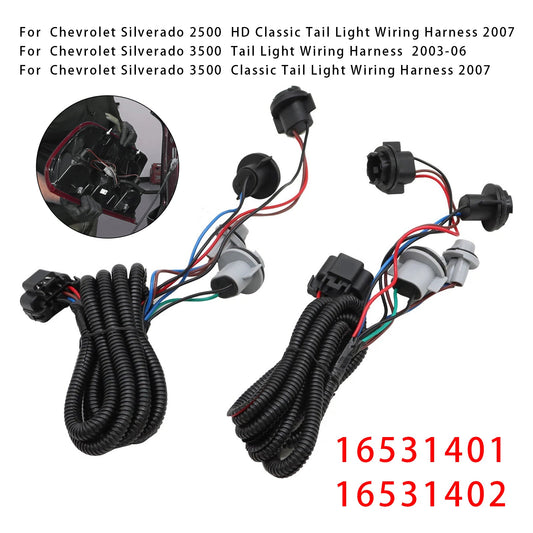 2 pezzi fanale posteriore sinistro + destro per Chevy Silverado 1500 2500 3500 HD 2003-2006