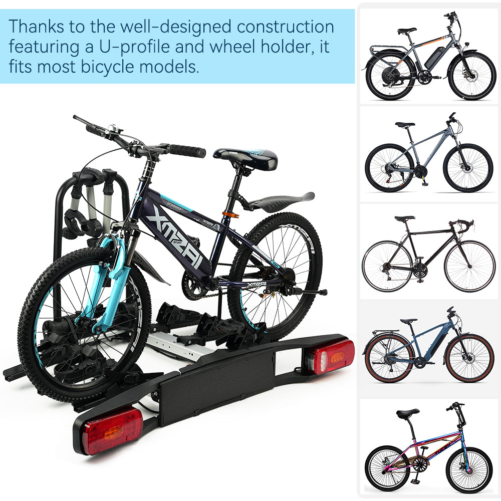 Portabiciclette per 3 e-bike
