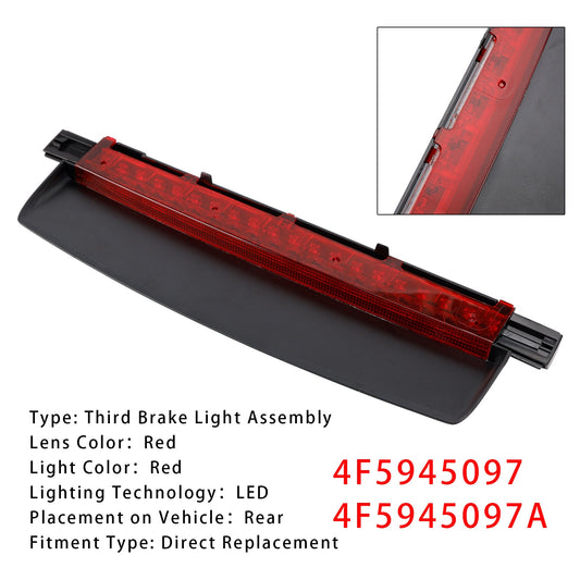 Luce di stop a LED per terza luce di stop AUDI A6 S6 C6 Berlina 4 porte 2006-2011 4F5945097
