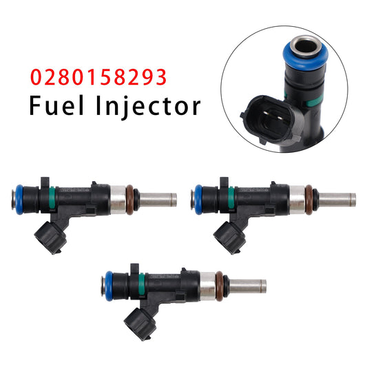 3 pezzi iniettore carburante per Dacia Logan Sandero Renault Clio Symbol 0.9L 0280158293