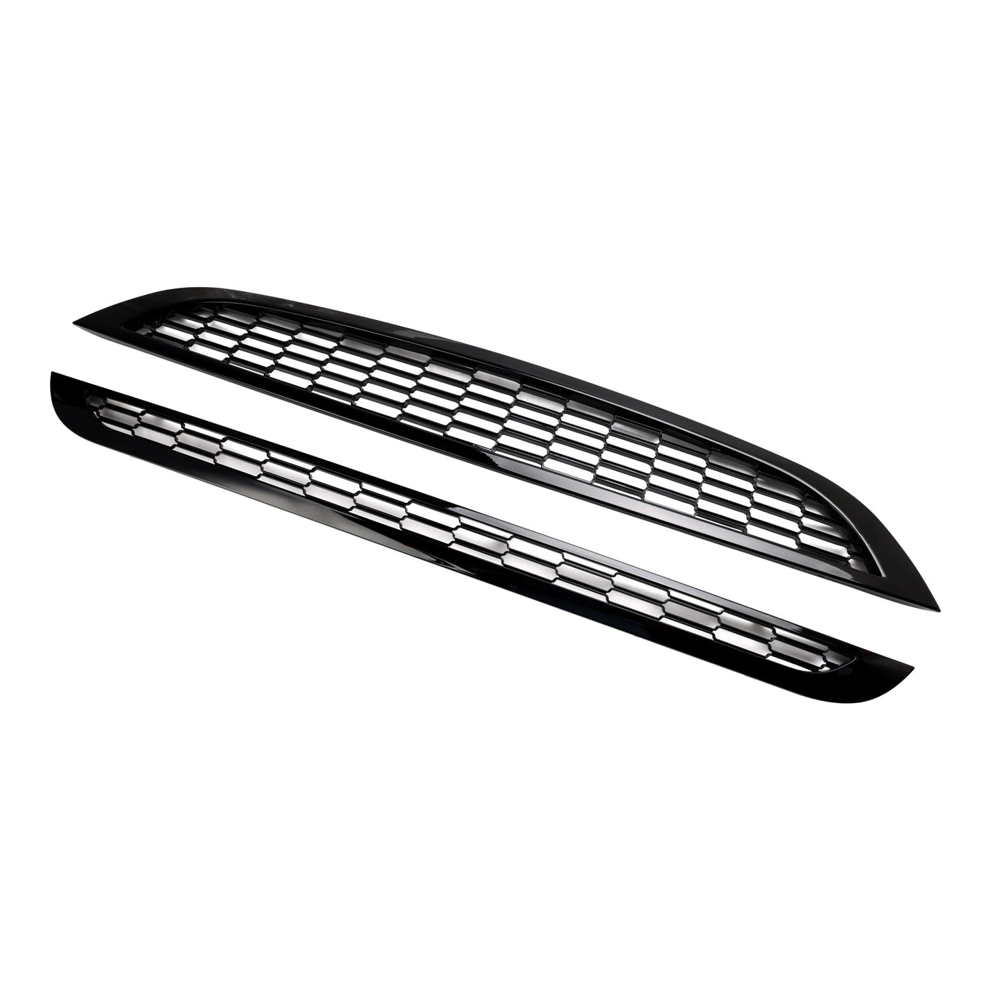 2 PCS Griglia anteriore a maglia a nido d'ape per Mini Cooper R50 Uno 1.4d 1.4i 1.6i 02-06
