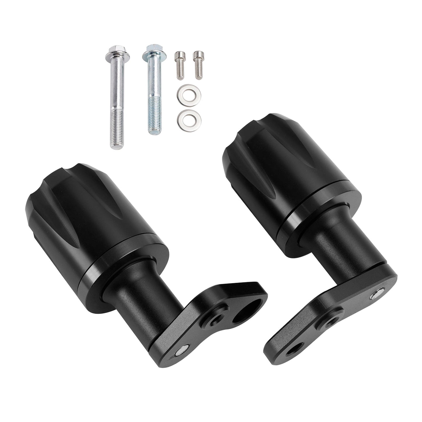 Protezione telaio antiurto CNC Kawasaki Zx-6R Zx 6R 2024-2025 Nero Nero