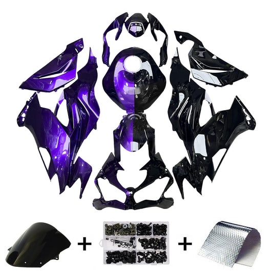 Kit carenatura iniezione in plastica ABS adatto per Kawasaki ZX6R 2019-2023