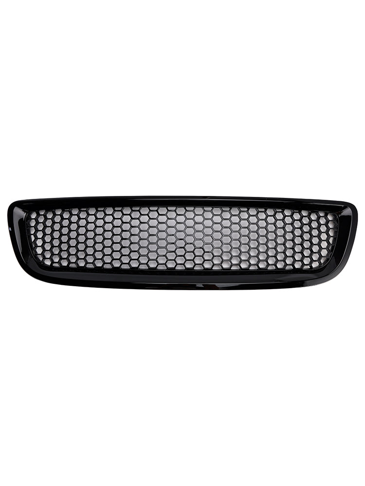 Griglia a nido d'ape per paraurti anteriore nero lucido Volvo S40 V50 2008-2012