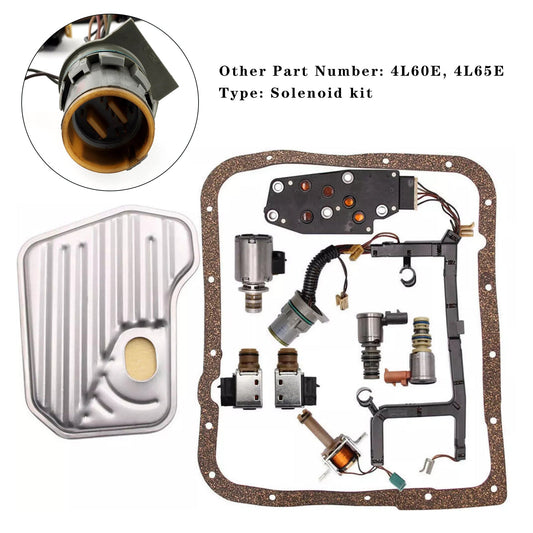1993-2005 Tutti i prodotti GM 4L60E e 4L65E Trasmissione automatica Kit solenoide trasmissione 9 pezzi 24212690