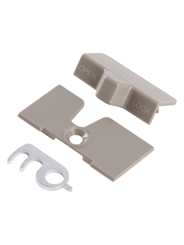 Chiusura/serratura porta frigorifero + piastra di supporto roulotte/camper RV Per Dometic