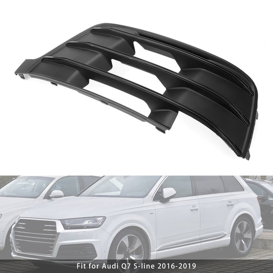 Griglia fendinebbia originale Audi Q7 S-Line 2016-2019 lato sinistro 4M0807681D