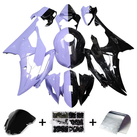 Kit carenatura iniezione plastica ABS per Yamaha YZFR6 YZF-R6 2008-2016